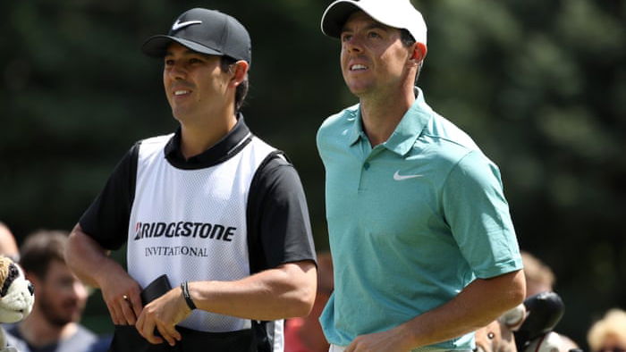 Rory McIlroy and Harry Diamond